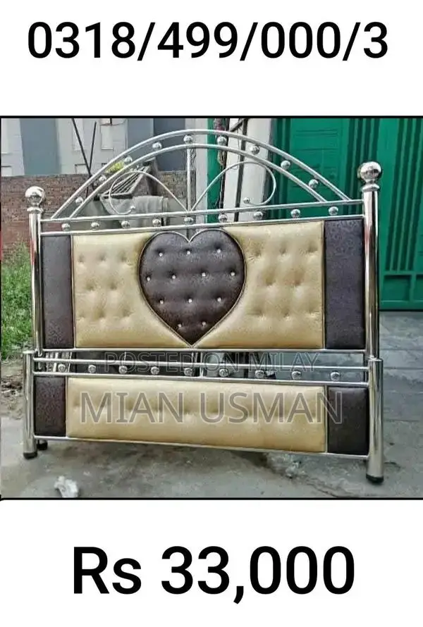 Steel Single Bed Frame for Kids and Adults