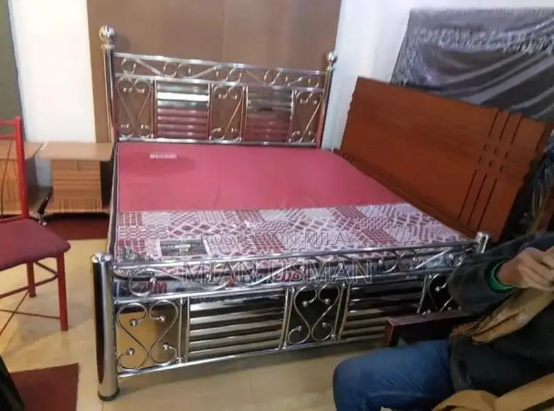 Steel Single Bed Frame for Kids and Adults