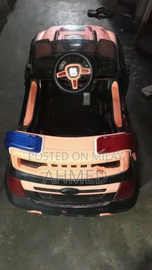 Kids Electric Rechargeable Police Style Ride-On Car