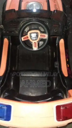 Kids Electric Rechargeable Police Style Ride-On Car