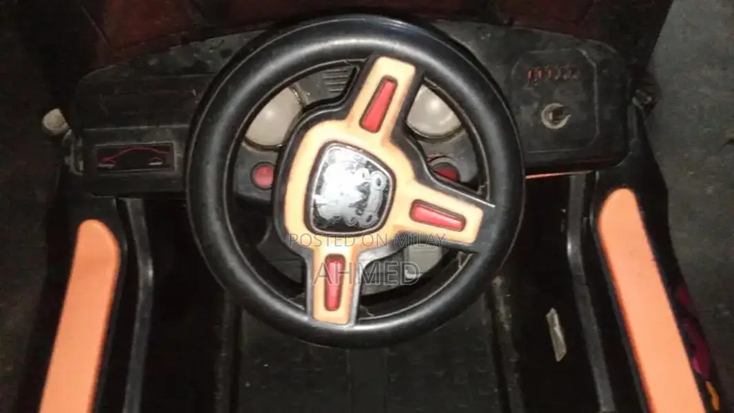 Kids Electric Rechargeable Police Style Ride-On Car