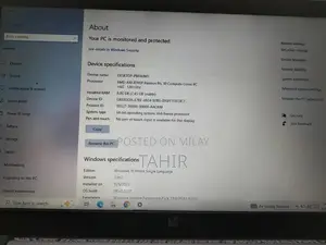 HP AMD Laptop with 8GB RAM and 256GB SSD