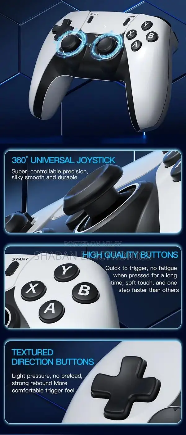 4K Retro Game Stick with 40,000+ Games and Wireless Controllers