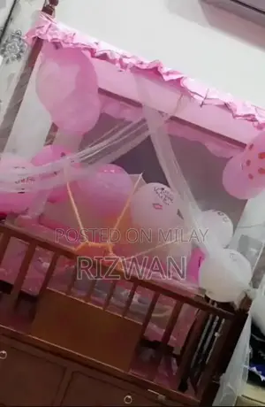 Baby Wooden Cot - Excellent Condition Infant Bed