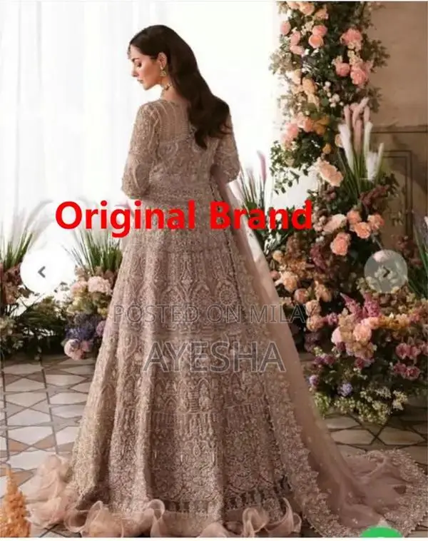 Elegant Walima Bridal Dress - Luxurious Wedding Gown