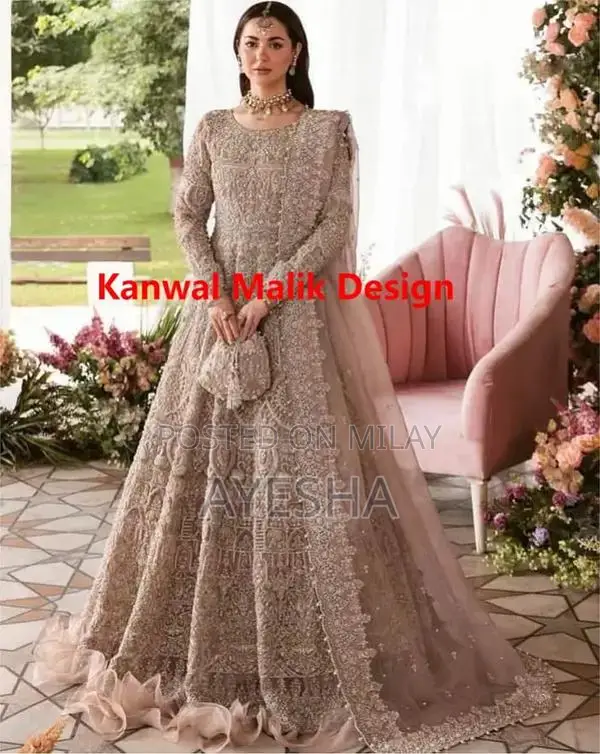 Elegant Walima Bridal Dress - Luxurious Wedding Gown