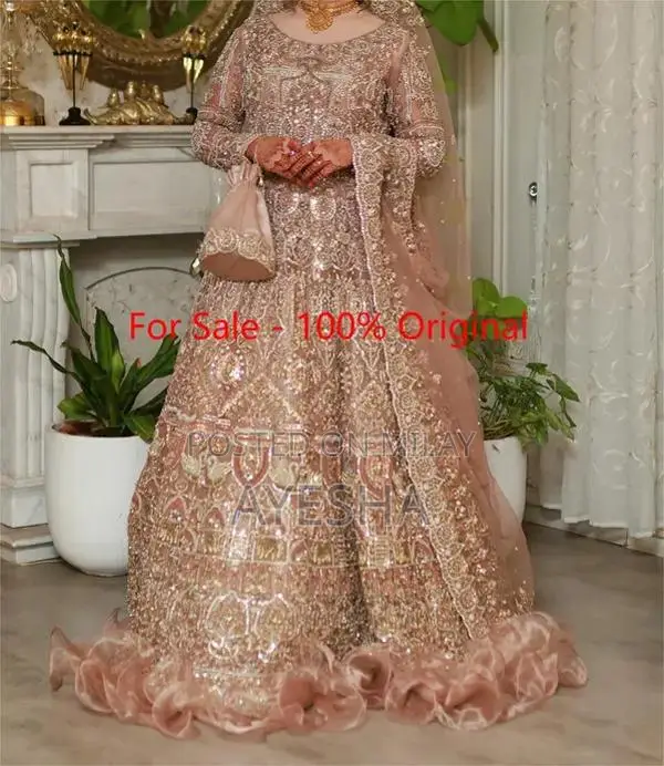 Elegant Walima Bridal Dress - Luxurious Wedding Gown