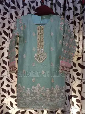 Kids Party Wear Kurti Sharara Set - Khadi Net 3-Piece Outfit