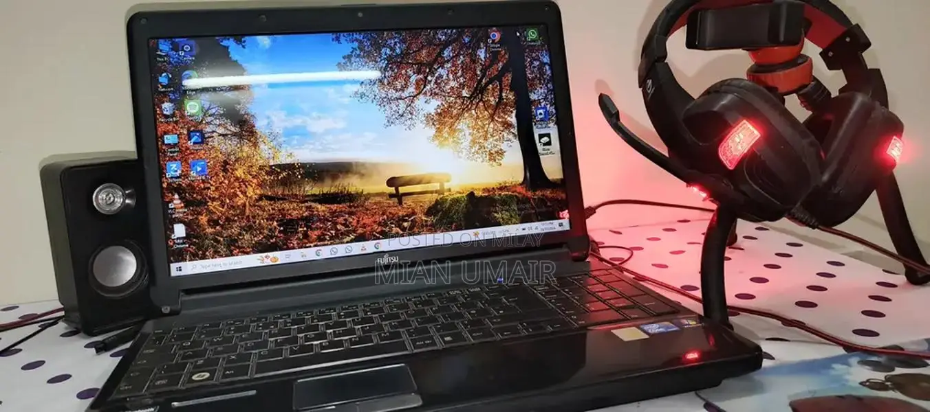 Fujitsu Core i3 Laptop with 4GB RAM and Windows 10