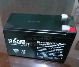 King Power 12V 7Ah Dry Battery for Various Applications