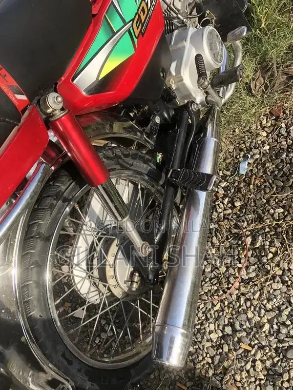 Honda CD-70 Motorcycle 2022 Red Edition