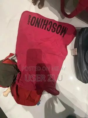 Moschino Designer Diaper Bag Luxury Baby Accessory