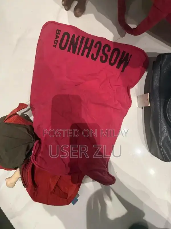 Moschino Designer Diaper Bag Luxury Baby Accessory