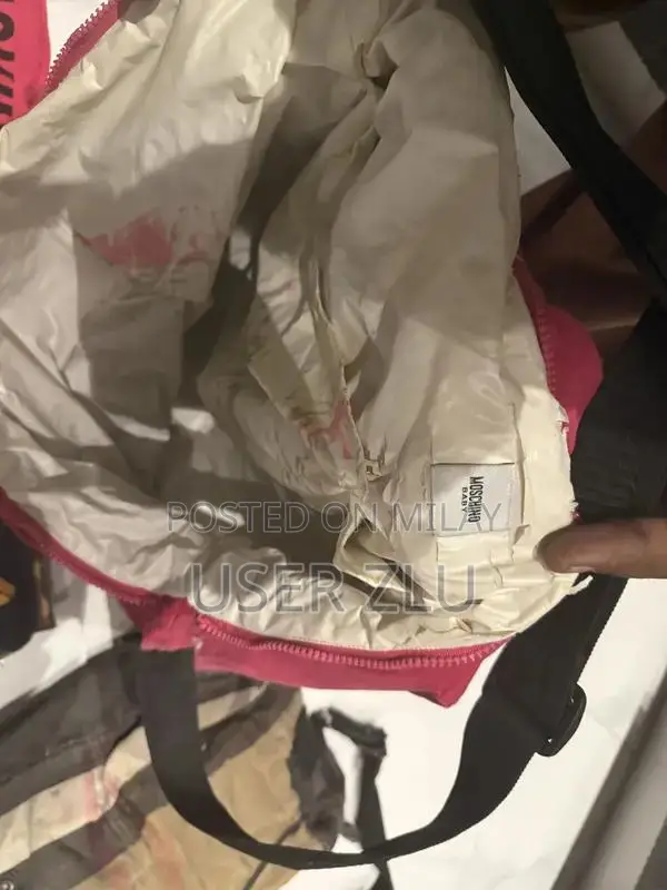 Moschino Designer Diaper Bag Luxury Baby Accessory