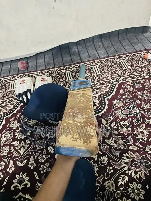 Complete Hardball Cricket Kit with Bats and Pads