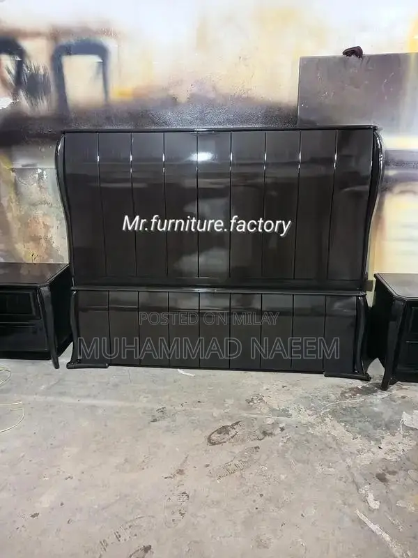 Wooden Bed Frame - Double/Single/Queen Size Shesham Wood Poshish Desig