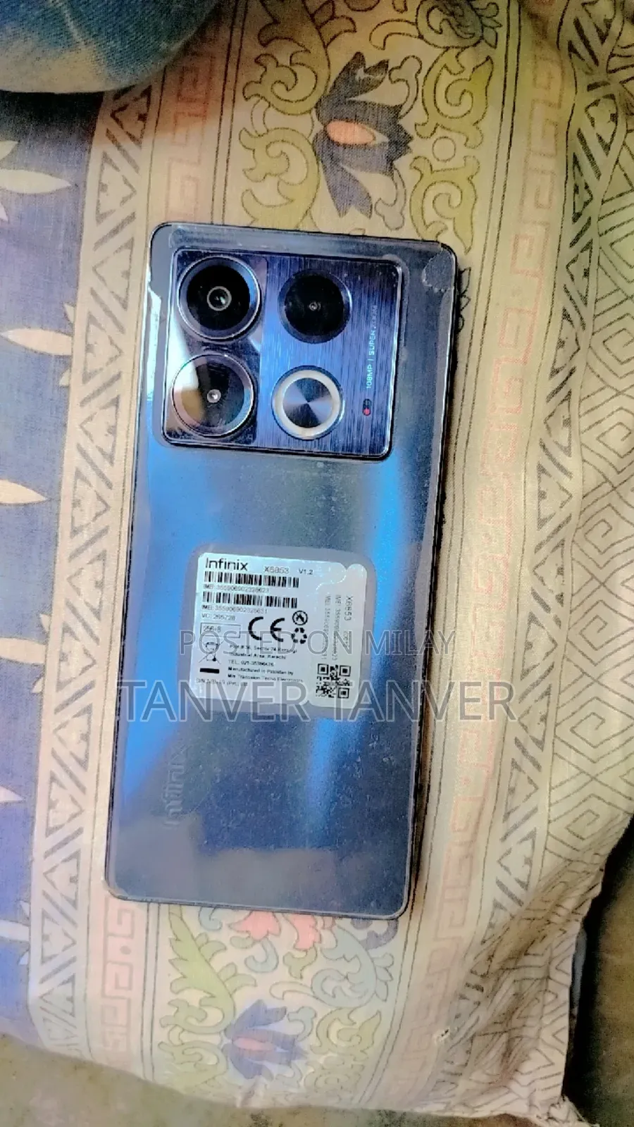 Infinix Note 40 256 GB Silver