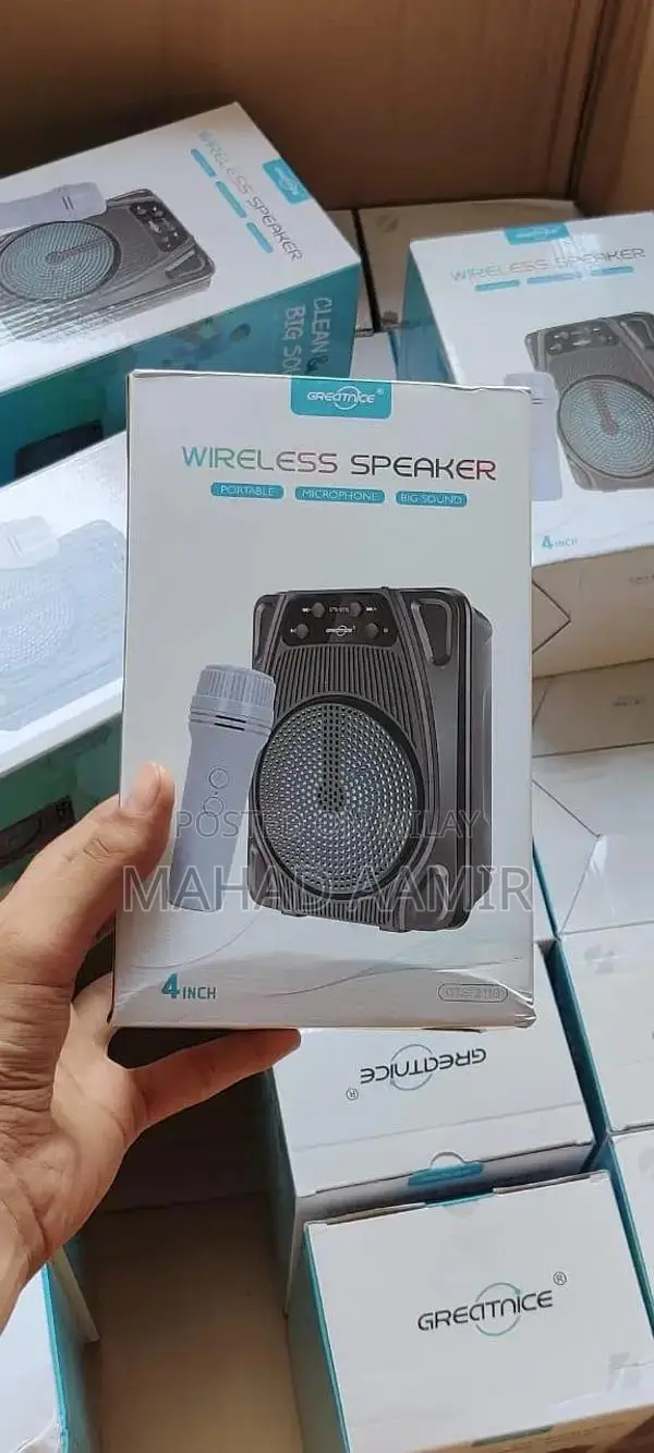 Bluetooth Wireless Microphone Speaker
