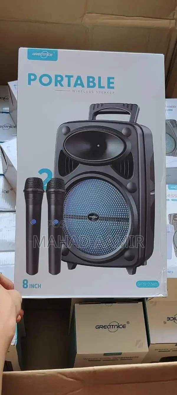 Bluetooth Wireless Microphone Speaker