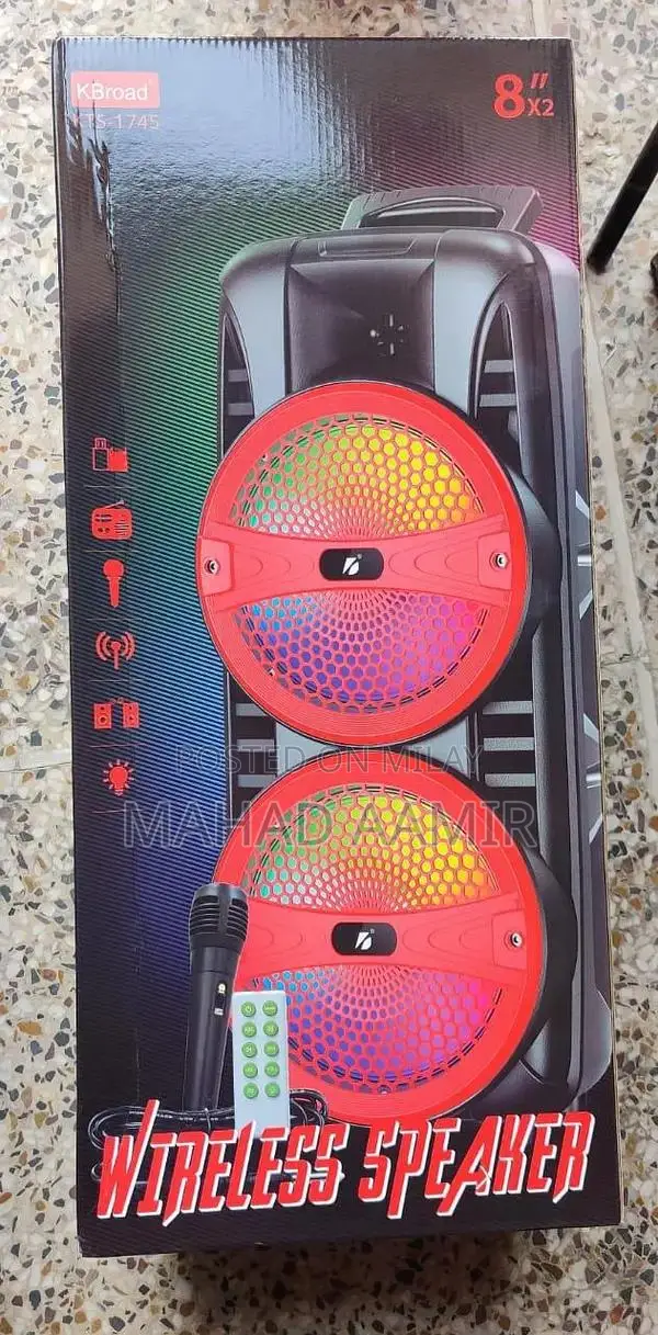 Bluetooth Wireless Microphone Speaker