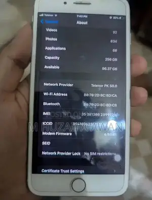 Apple iPhone 7 Plus 256GB Smartphone White Edition