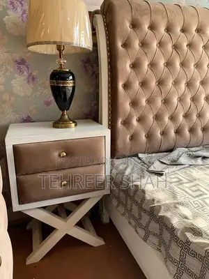 Shesham Wood Bed Frame with Side Tables