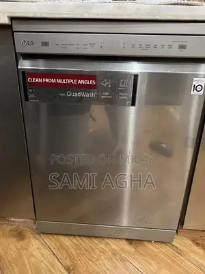 LG Inverter Quad Dishwasher with Advanced Washing Technology