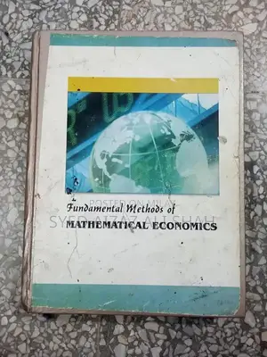 Photo - Fundamental Methods of Mathematical Economics Textbook