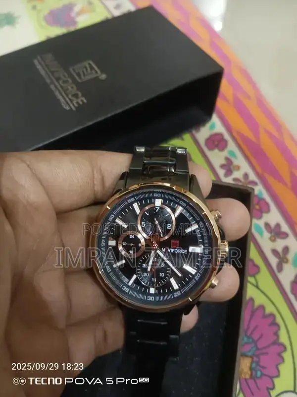 Naviforce NF-9089 Chronograph Luxury Watch - Stylish Premium Timepiece