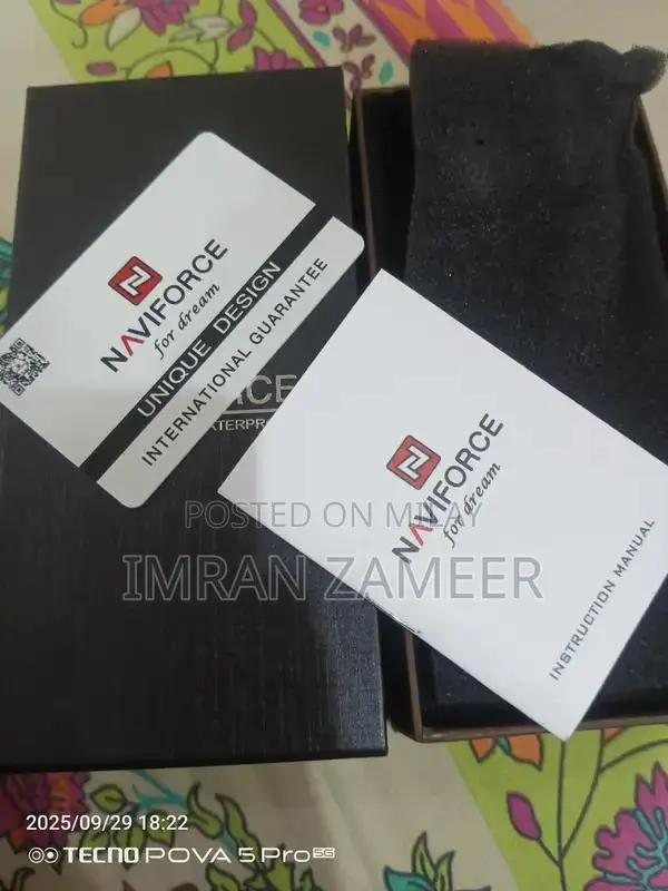 Naviforce NF-9089 Chronograph Luxury Watch - Stylish Premium Timepiece