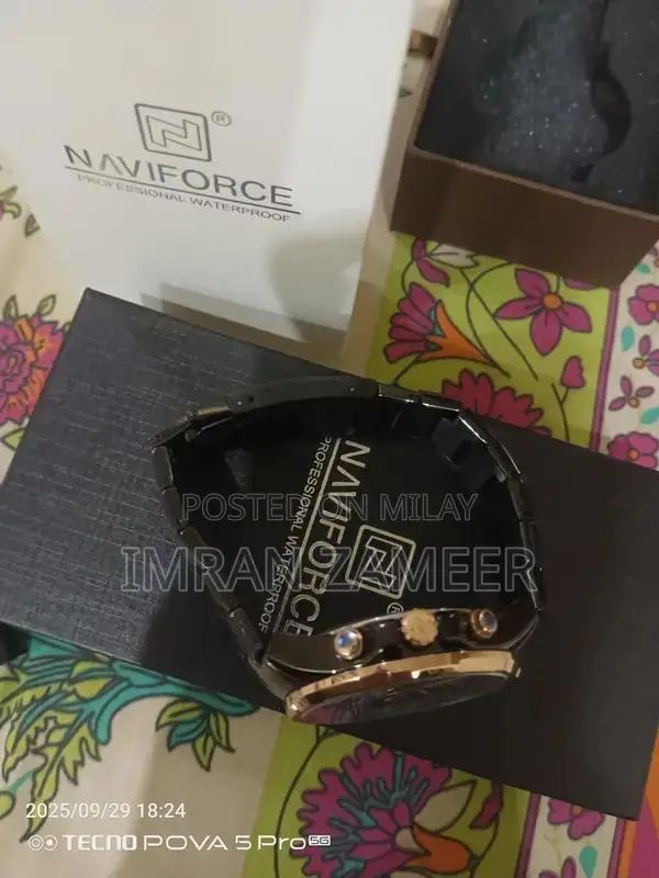 Naviforce NF-9089 Chronograph Luxury Watch - Stylish Premium Timepiece