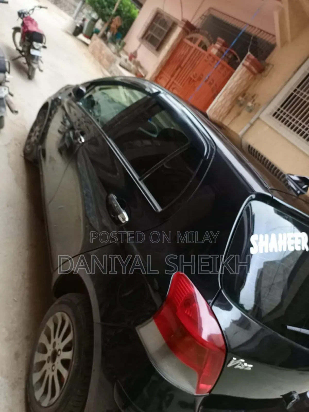 Toyota Vitz 2008 Black