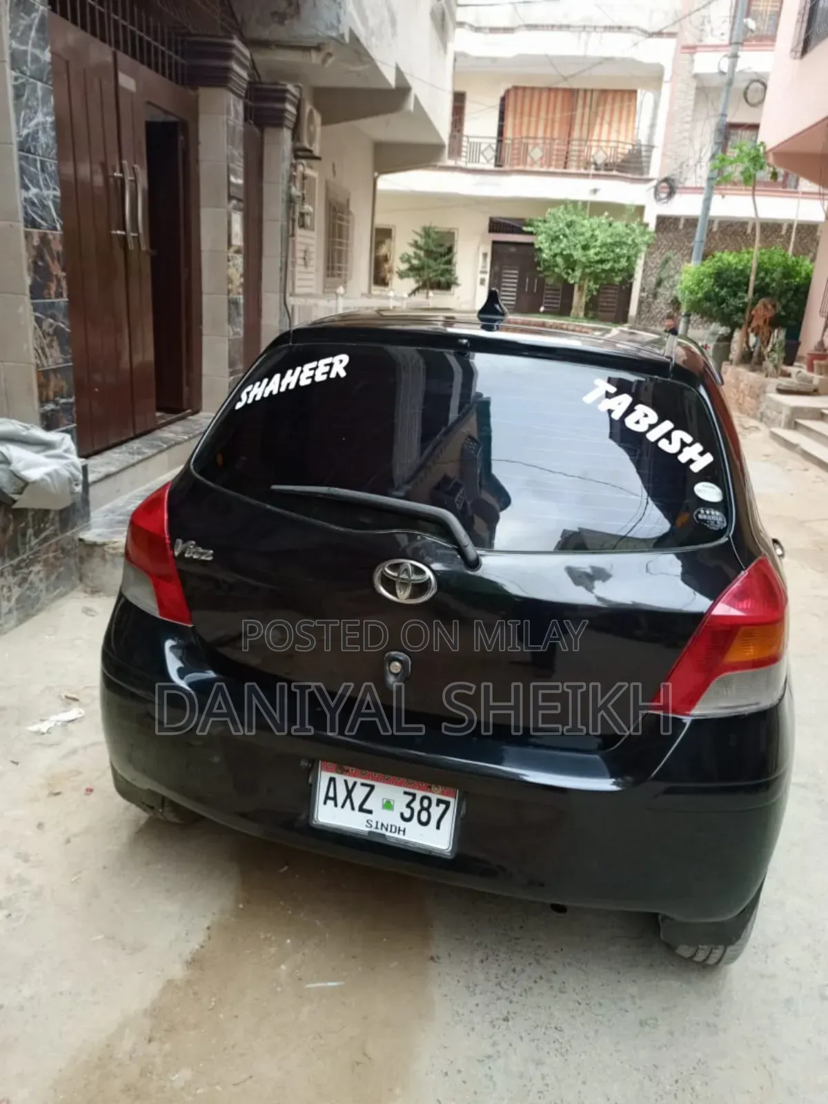Toyota Vitz 2008 Black