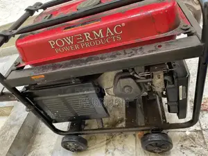 Powermac 6.5 KVA Portable Petrol/Gas Generator with Self-Start