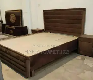 King Size Double Bed Frame with Headboard