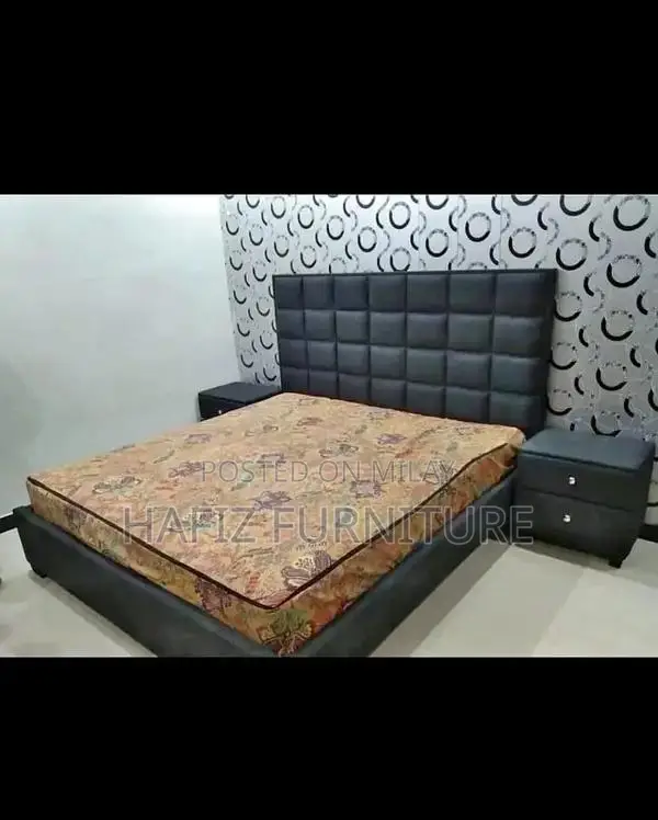 King Size Double Bed Frame with Headboard