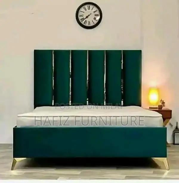 King Size Double Bed Frame with Headboard