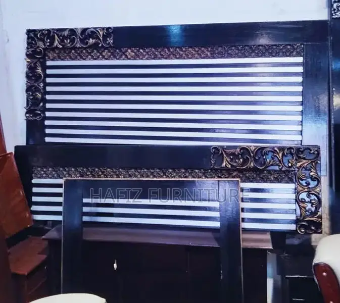 King Size Double Bed Frame with Headboard