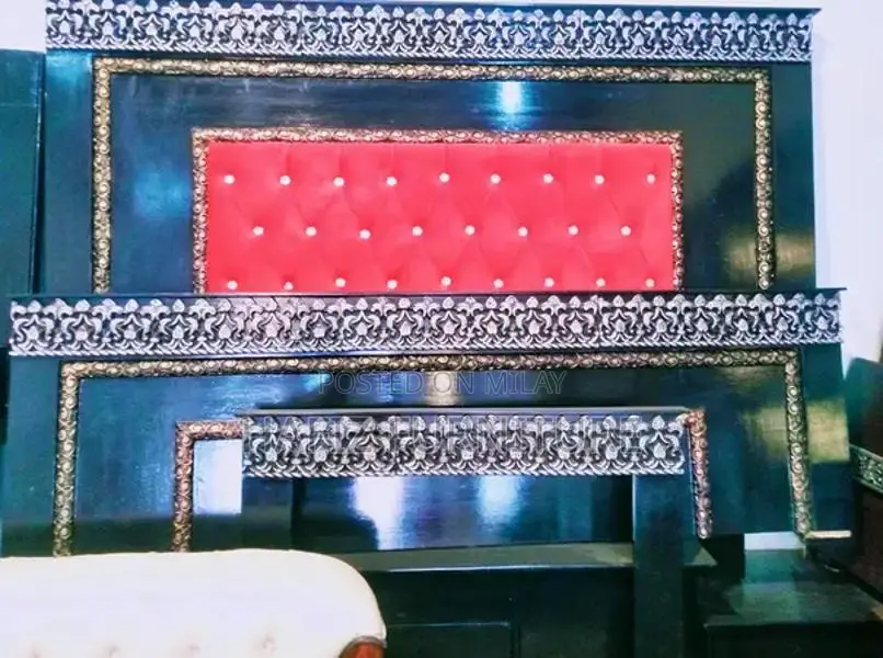 King Size Double Bed Frame with Headboard