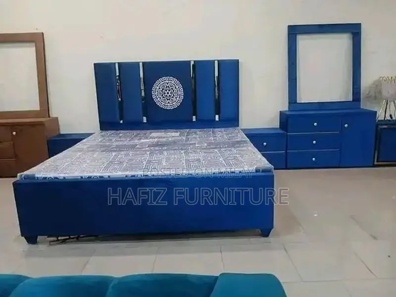 King Size Double Bed Frame with Headboard