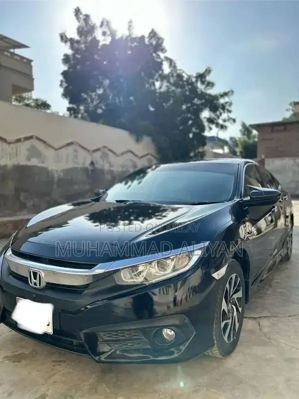 2018 Honda Civic 1.8 CVT Black Sedan