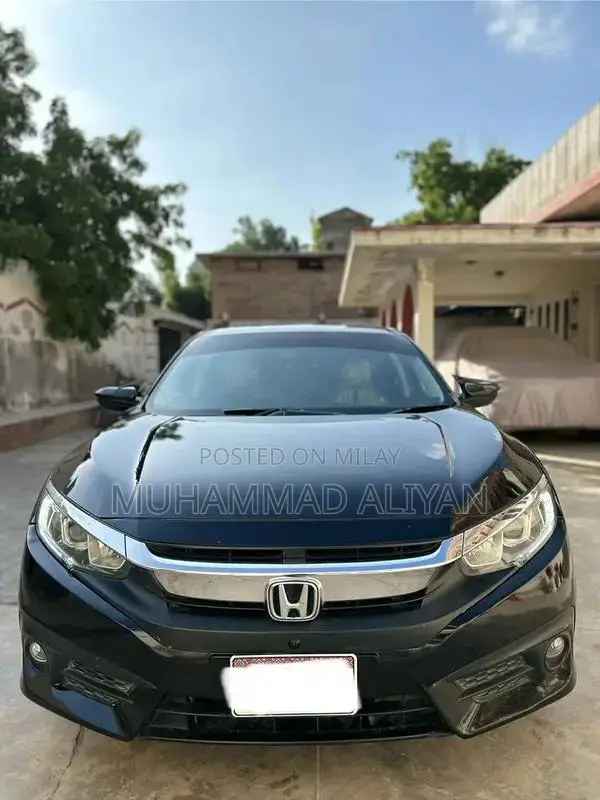 2018 Honda Civic 1.8 CVT Black Sedan
