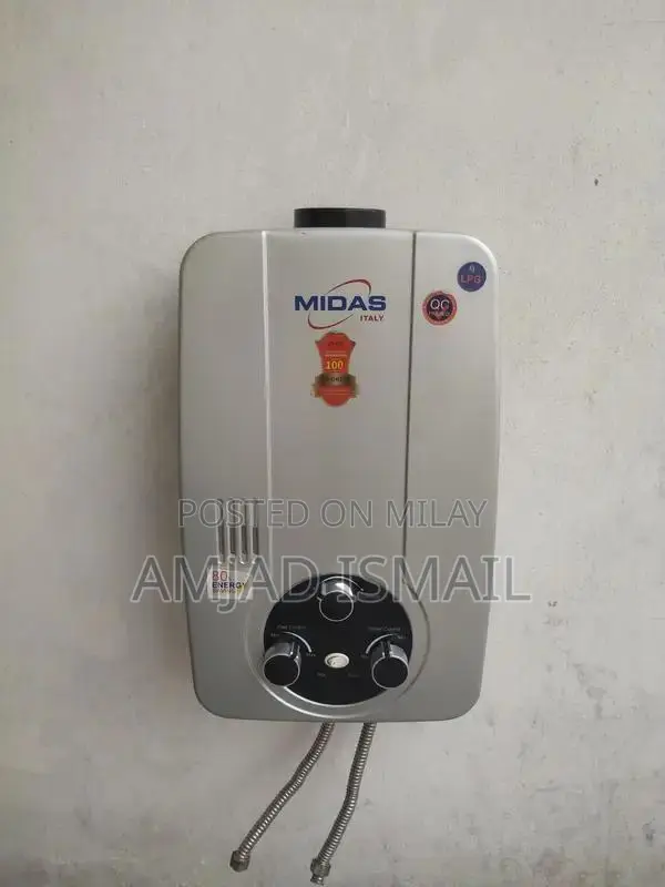 Midas Gas Geyser - Compact Heating Solution for Home