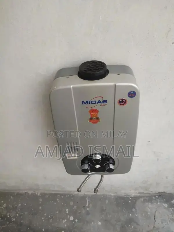 Midas Gas Geyser - Compact Heating Solution for Home