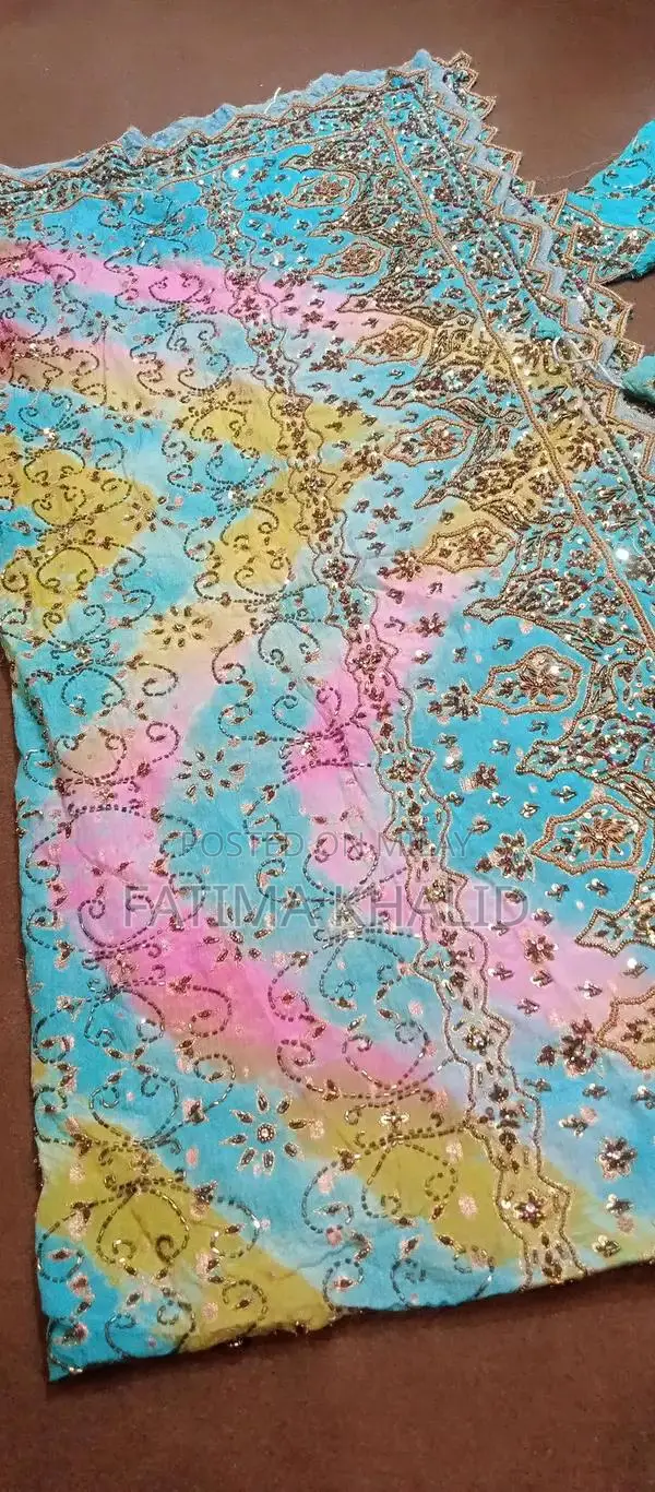 Elegant Fully Embroidered Bridal Wedding Dress