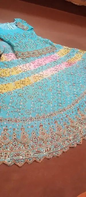 Elegant Fully Embroidered Bridal Wedding Dress