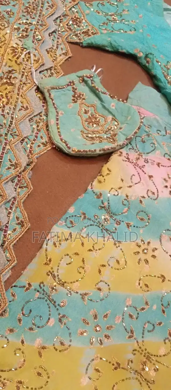 Elegant Fully Embroidered Bridal Wedding Dress