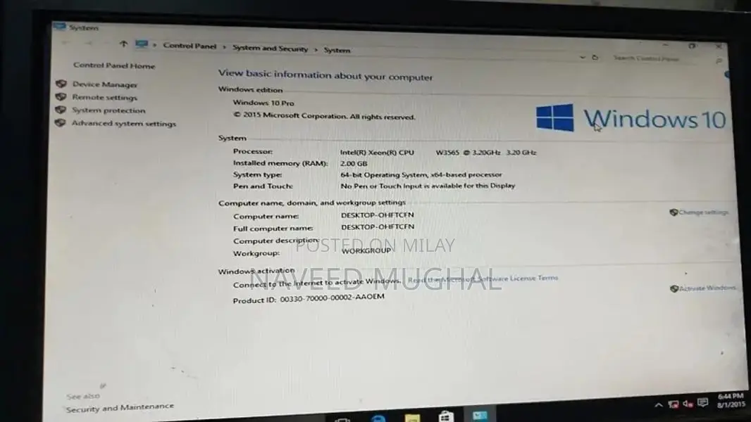 Dell T3500 Workstation Professional Desktop Computer