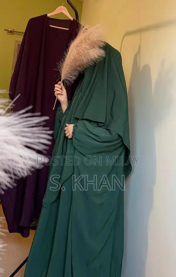 3-Piece Abaya Jilbab Set - Brand New Premium Quality