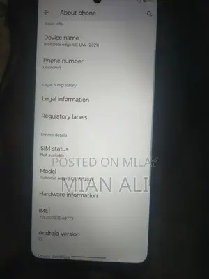 High-Performance Motorola Edge Smartphone for Gaming